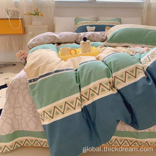 Hot sales soft cotton bedding four-piece set